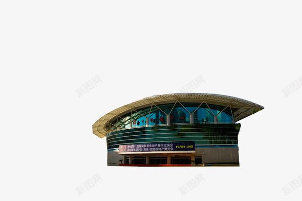 展馆会展中心png免抠素材_新图网 https://ixintu.com 会展中心 展会 展馆 建筑