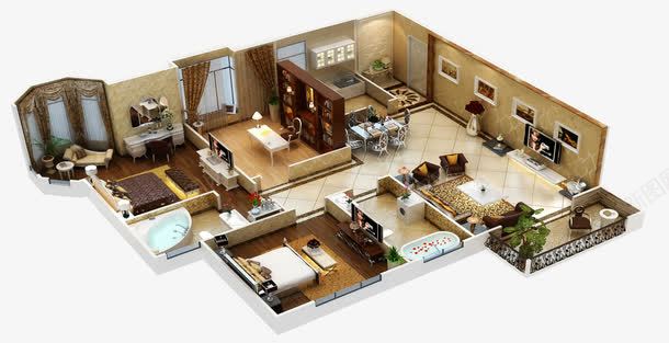 房间实景布置图cdr免抠素材_新图网 https://ixintu.com CAD平面图 布局图 平面布置图 户型图 户型布置图 房地产 房地产平面图 房间实景布置图CAD平面图 房间平面图