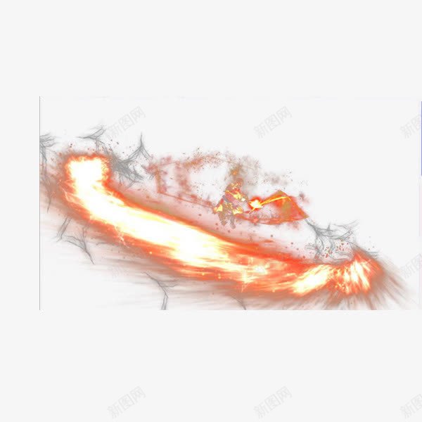 酷炫火光png免抠素材_新图网 https://ixintu.com 发光 喷溅火花 火花 简约 闪亮