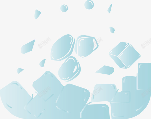 卡通碎冰块蓝色图png免抠素材_新图网 https://ixintu.com 光泽 冰 冰块 冰水 冰渣 凉爽 手绘 水 水滴 碎冰 蓝色 蓝色冰水 蓝色水滴 透明
