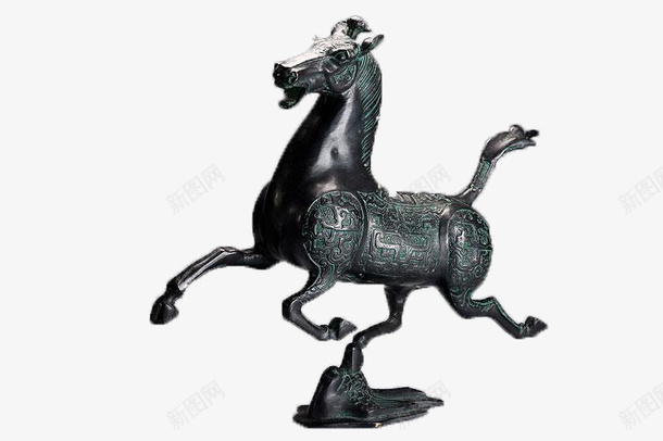 马踏飞燕工艺品png免抠素材_新图网 https://ixintu.com PNG 古董 工艺品 铁制 马踏飞燕