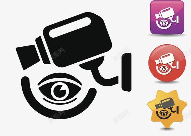 电子眼摄像头图标png_新图网 https://ixintu.com 交通稽查设备 摄像头 摄像头图标 电子眼 电子警察 电子设备 记录仪