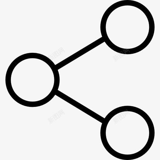 分享图标png_新图网 https://ixintu.com 分享 圈子 多媒体 形状 界面 社交媒体 社交网络 连接器