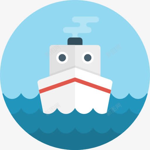船图标png_新图网 https://ixintu.com 游船 游艇 船 船舶运输 运输船