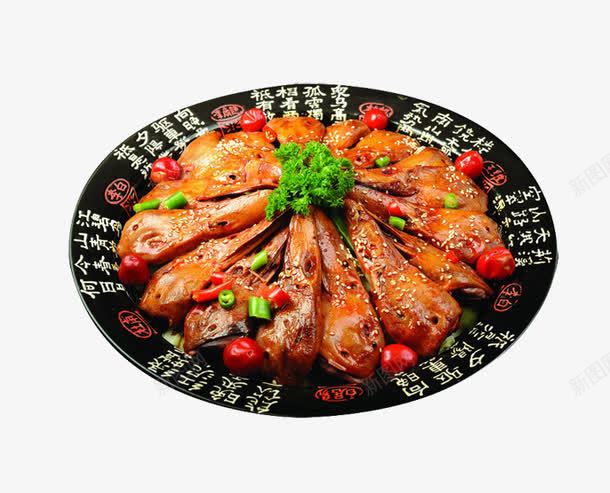 麻辣鸭头片png免抠素材_新图网 https://ixintu.com 卤味鸭头图片 新鲜的鸭头 美味的佳肴 色香味俱全
