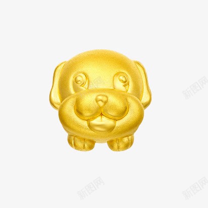 周大福狗狗十二生肖黄金转运珠png免抠素材_新图网 https://ixintu.com FOLLOW 产品实物 十二生肖 周大福 狗狗 经典 黄金转运珠