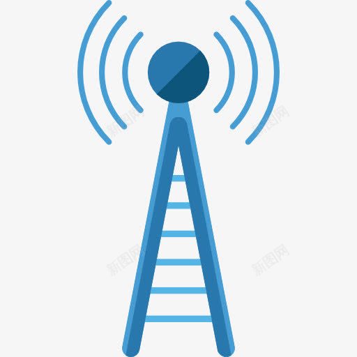 天线图标png_新图网 https://ixintu.com WiFi 天线 无线上网 无线连接 通信