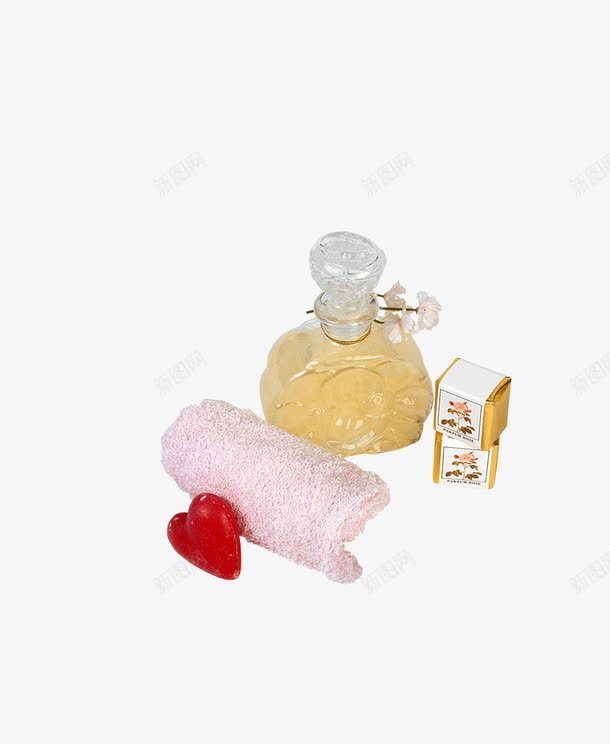 洗漱用品png免抠素材_新图网 https://ixintu.com spa 毛巾 洗浴 洗漱产品 精油 香油
