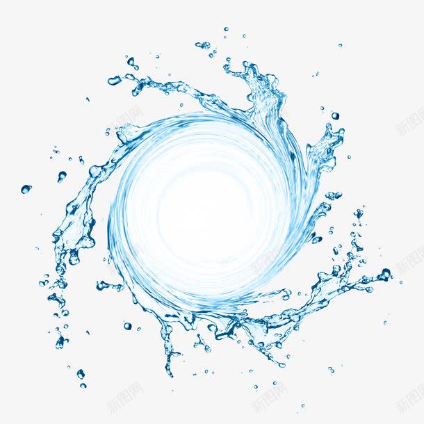 飞洒的水圈png免抠素材_新图网 https://ixintu.com 圈 水 水滴 飞洒