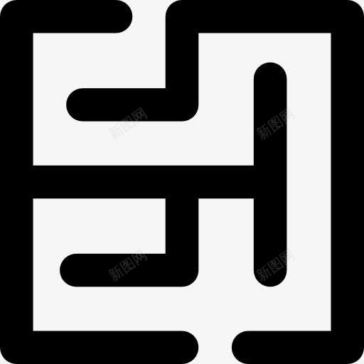 Maze图标png_新图网 https://ixintu.com 儿童迷宫 商业 拼图 教育 方法 解 路 迷宫 迷宫线路