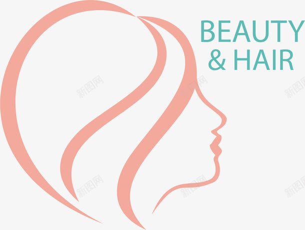 美容沙龙logo图标png_新图网 https://ixintu.com logo设计 人物侧脸 医疗美容 女性侧脸 女性侧颜 美容logo设计 美容spa