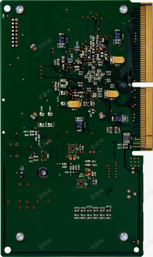 绿色线路板png免抠素材_新图网 https://ixintu.com PNG素材 小电池 线路板 绿色