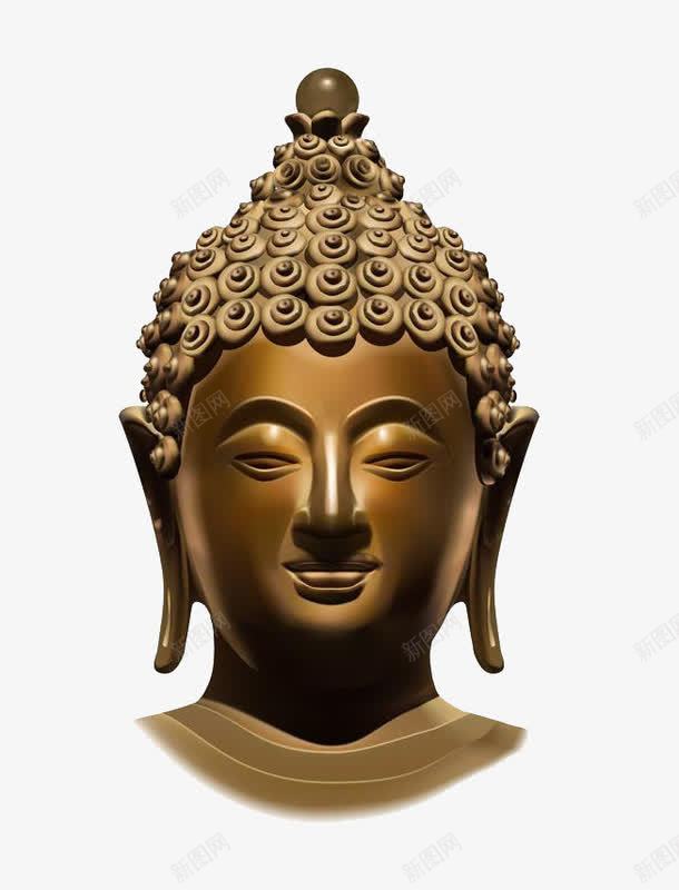 3D建模风格佛像头部png免抠素材_新图网 https://ixintu.com 佛头 佛教 佛祖 如来 宗教 神像 释迦摩尼佛 释迦牟尼 释迦牟尼佛