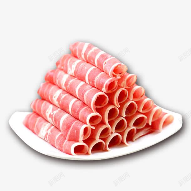 肥牛肉卷png免抠素材_新图网 https://ixintu.com 牛肉 牛肉卷 肉
