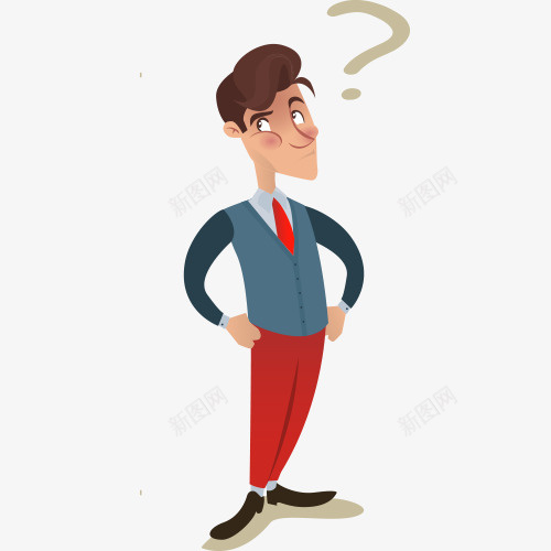 问号卡通人物psd免抠素材_新图网 https://ixintu.com 为什么PNG图 为什么卡通图 十万个为什么 十万个为什么字体设计 十万个为什么矢量图 字体设计创意图 问号