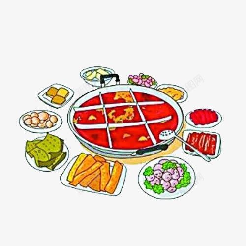 九宫格火锅png免抠素材_新图网 https://ixintu.com 九宫格 九宫格火锅 插画 火锅 重庆
