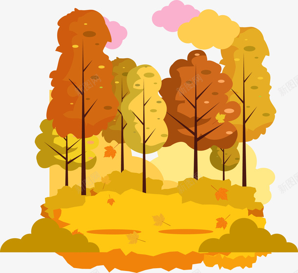 创意秋分落叶装饰图案矢量图ai免抠素材_新图网 https://ixintu.com 创意秋分落叶装饰 卡通 手绘 插画 秋分落叶 秋分落叶插画设计 秋天 矢量图