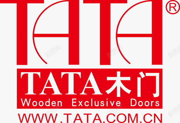 TATA木门logo矢量图图标ai_新图网 https://ixintu.com TATA木门 logo 企业LOGO标志矢量 企业logo 企业商标 图标 标志 标识 矢量图