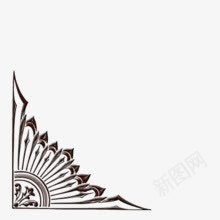 角边框花纹角边框png免抠素材_新图网 https://ixintu.com 花纹 边框