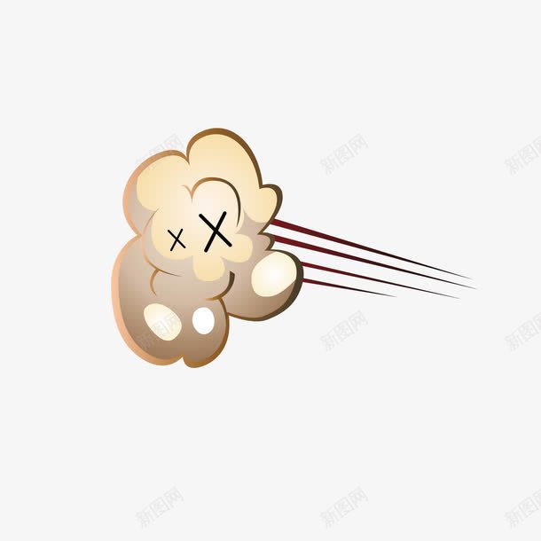 有声放屁png免抠素材_新图网 https://ixintu.com 图案 放屁 有声 气体