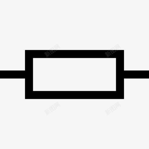 电阻图标png_新图网 https://ixintu.com 半导体 技术转让 晶体管 电子 电阻