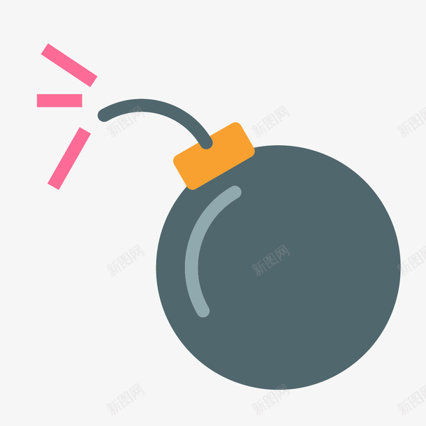 绿色手绘的炸弹效果图png免抠素材_新图网 https://ixintu.com 动漫动画 卡通手绘 炸弹 点燃的炸弹 爆炸 装饰图