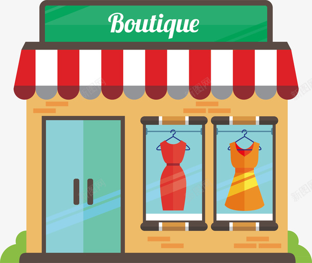 女生服装店矢量图ai免抠素材_新图网 https://ixintu.com ps服装店 创意 女士服装 店铺设计 服装 服装店设计 矢量图 精美