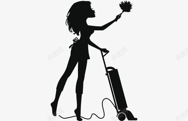 一个正在消除尘土的人png免抠素材_新图网 https://ixintu.com 一个女人 打扫卫生 扫尘 杀菌 清洁 清除工具 生活