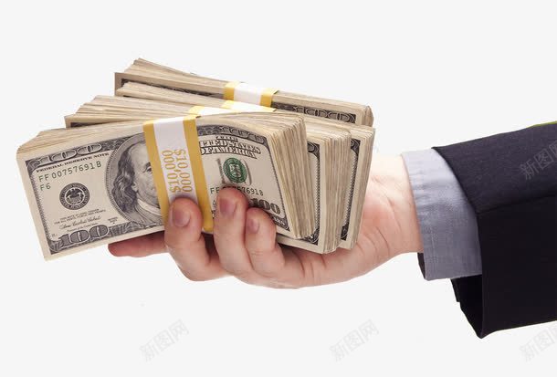 手上拿着一叠现金png免抠素材_新图网 https://ixintu.com 一叠 房贷 手上 拿着 现金 理财 财富 贷款 车贷 金钱