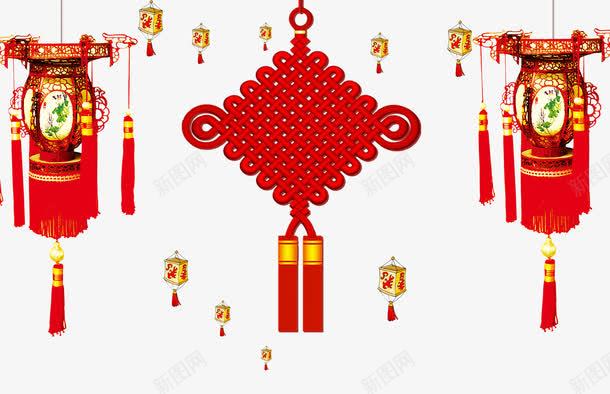 中国风饰灯png免抠素材_新图网 https://ixintu.com 中国结 中秋灯 团员 宫灯