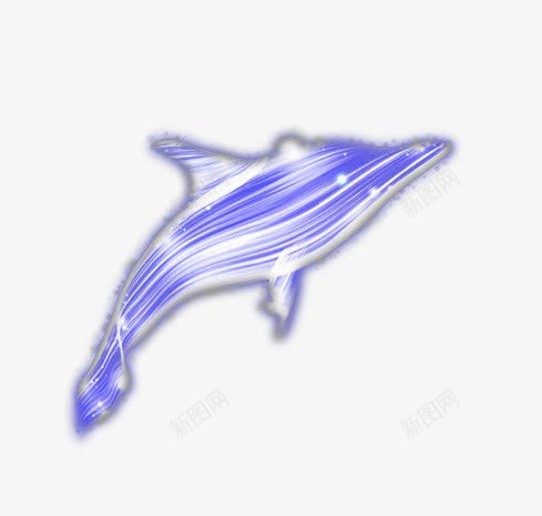 海豚png免抠素材_新图网 https://ixintu.com 动感光线 彩色动感线条 时尚聚光灯 梦幻光圈 炫彩光斑背景 炫彩光束