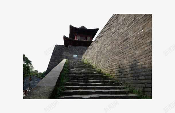 赣州古城墙png免抠素材_新图网 https://ixintu.com 人文 古城 台阶 墙壁 建筑 旅游 景区 观赏 赣州