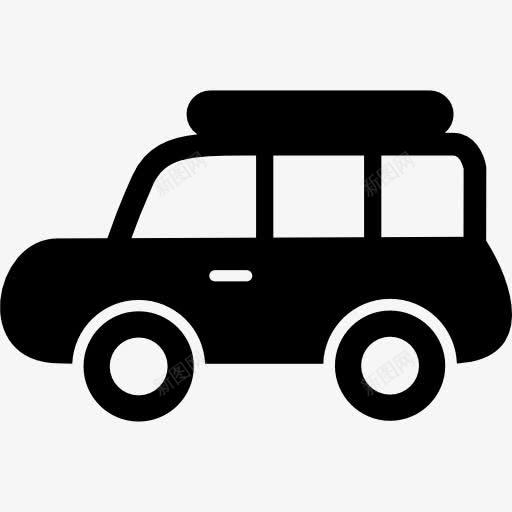 汽车车顶行李架侧面图标png_新图网 https://ixintu.com 旅游 汽车 车顶行李架 运输