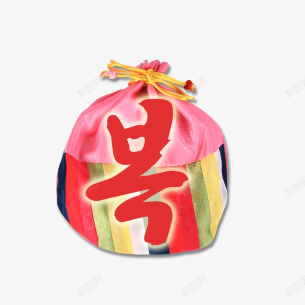彩色福袋png免抠素材_新图网 https://ixintu.com 布料 福袋 锦囊 香袋