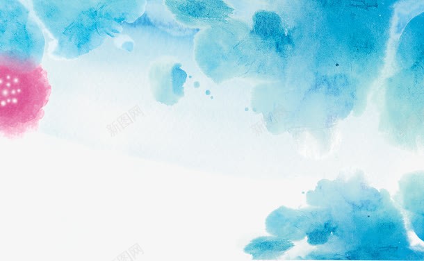 底色png免抠素材_新图网 https://ixintu.com 云朵 天空 蓝色