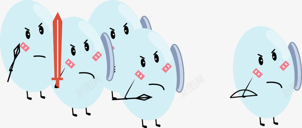 益生菌手持武器元素png免抠素材_新图网 https://ixintu.com 守护 武器 武器库 益生菌 防卫 鸡蛋