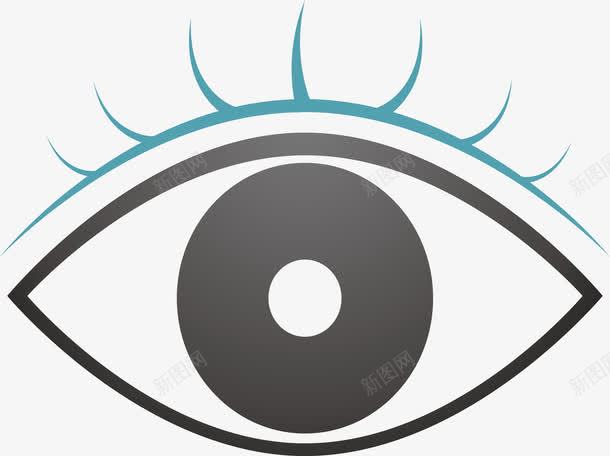 眼睛美容图标png_新图网 https://ixintu.com 双眼皮 眼睛 眼睛图标 睫毛 美容