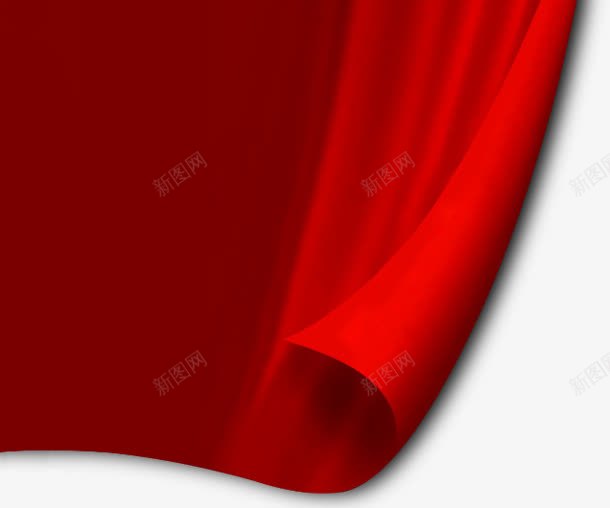 红色幕布红色舞台布png免抠素材_新图网 https://ixintu.com 幕布 红色 舞台