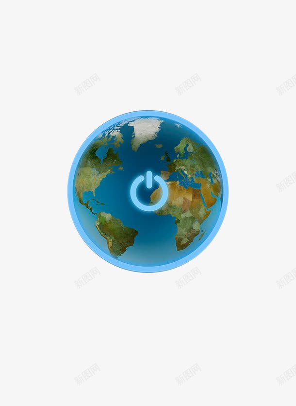 地球荧光灯开关按钮png免抠素材_新图网 https://ixintu.com 光效 地球 开关 按钮 荧光灯 霓红灯