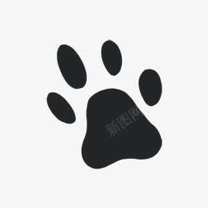 手绘卡通图标手绘动漫小熊脚印png_新图网 https://ixintu.com 动漫剪影 动漫图片 卡通图标矢量图 可爱卡通图标剪影 小熊 手绘 手绘动漫图片 脚印