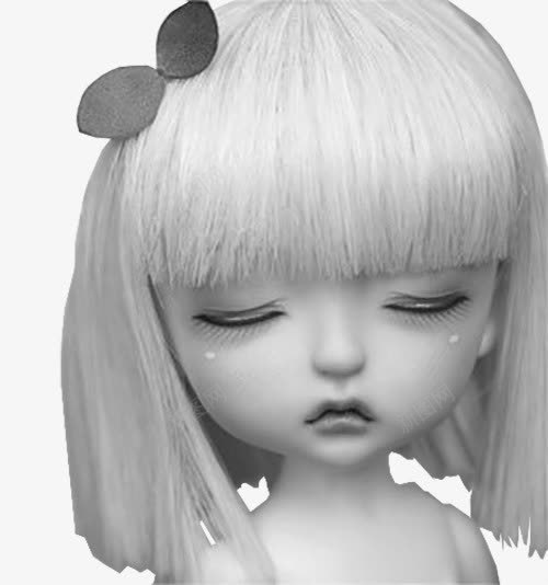 忧伤女孩png免抠素材_新图网 https://ixintu.com QQ头像 女孩 小孩子 小萝莉 忧伤 灰色调 痛点 萝莉少女