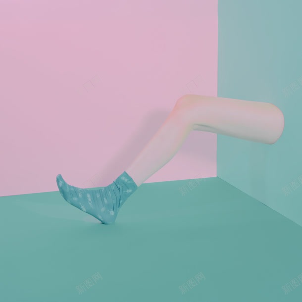 墙壁里伸出的腿海报背景jpg设计背景_新图网 https://ixintu.com 伸出 墙壁 海报 背景