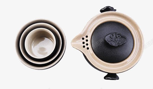 俯拍成套黑陶茶具png免抠素材_新图网 https://ixintu.com 俯拍茶壶 功夫茶 功夫茶海报 功夫茶茶具 大小茶碗 黑陶 黑陶用品