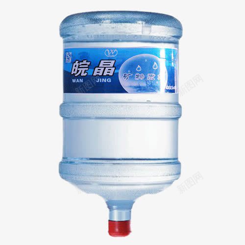 皖晶牌桶装纯净水png免抠素材_新图网 https://ixintu.com png图片 免费png元素 大品牌 桶装水 纯净 高清免费png