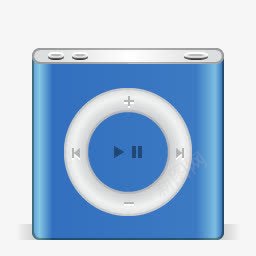 Ipodnano蓝色图标png_新图网 https://ixintu.com blue ipod mp3 nano player 球员 纳米 蓝色的
