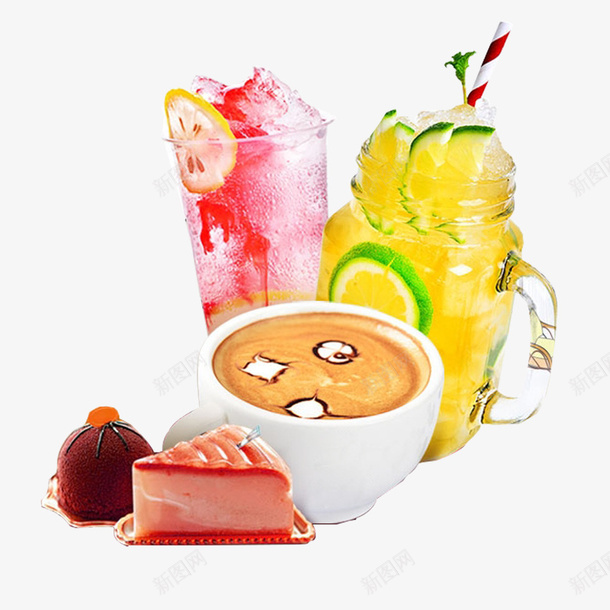 奶茶组合png免抠素材_新图网 https://ixintu.com 冷饮 原味 双拼奶茶 夏日夏日饮品 夏日饮料 奶汁 奶茶 果茶 清凉 美味可口 饮品 高清