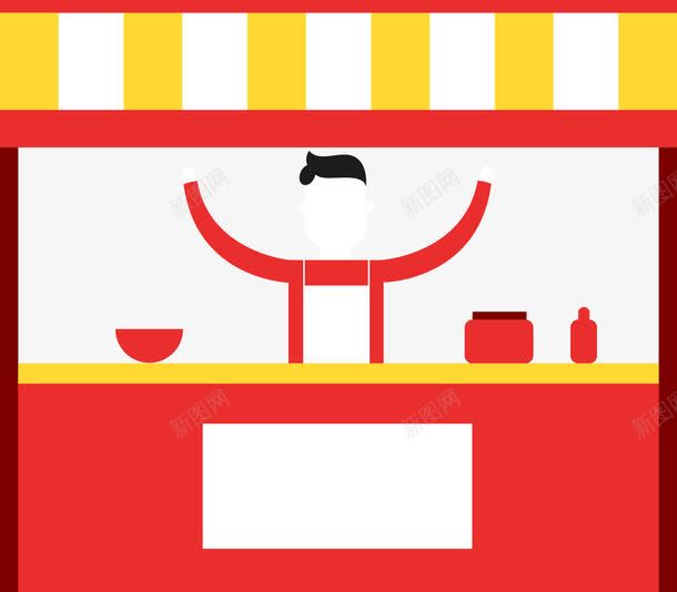 卡通食品摊位png免抠素材_新图网 https://ixintu.com 买卖 促进消费 卖东西 售卖 地摊经济 小摊贩 市场 市集 摆地摊 摆摊 摊位 经济 购物 路边摊 跳蚤市场 跳蚤市集 集市
