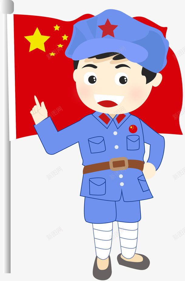 建党节卡通敬礼的男孩psd免抠素材_新图网 https://ixintu.com 卡通 建党节 建党节卡通矢量敬礼的男孩 敬礼 男孩