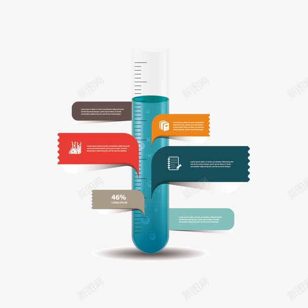 实验用品矢量图ai免抠素材_新图网 https://ixintu.com 刻度杯 化学实验用具 化学研究 实验量杯 玻璃空瓶 矢量图