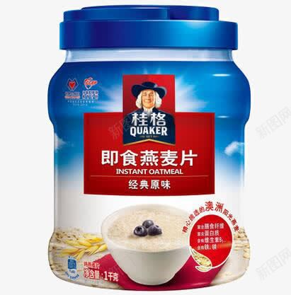 即食燕麦片png免抠素材_新图网 https://ixintu.com 产品实物 桂格 燕麦片